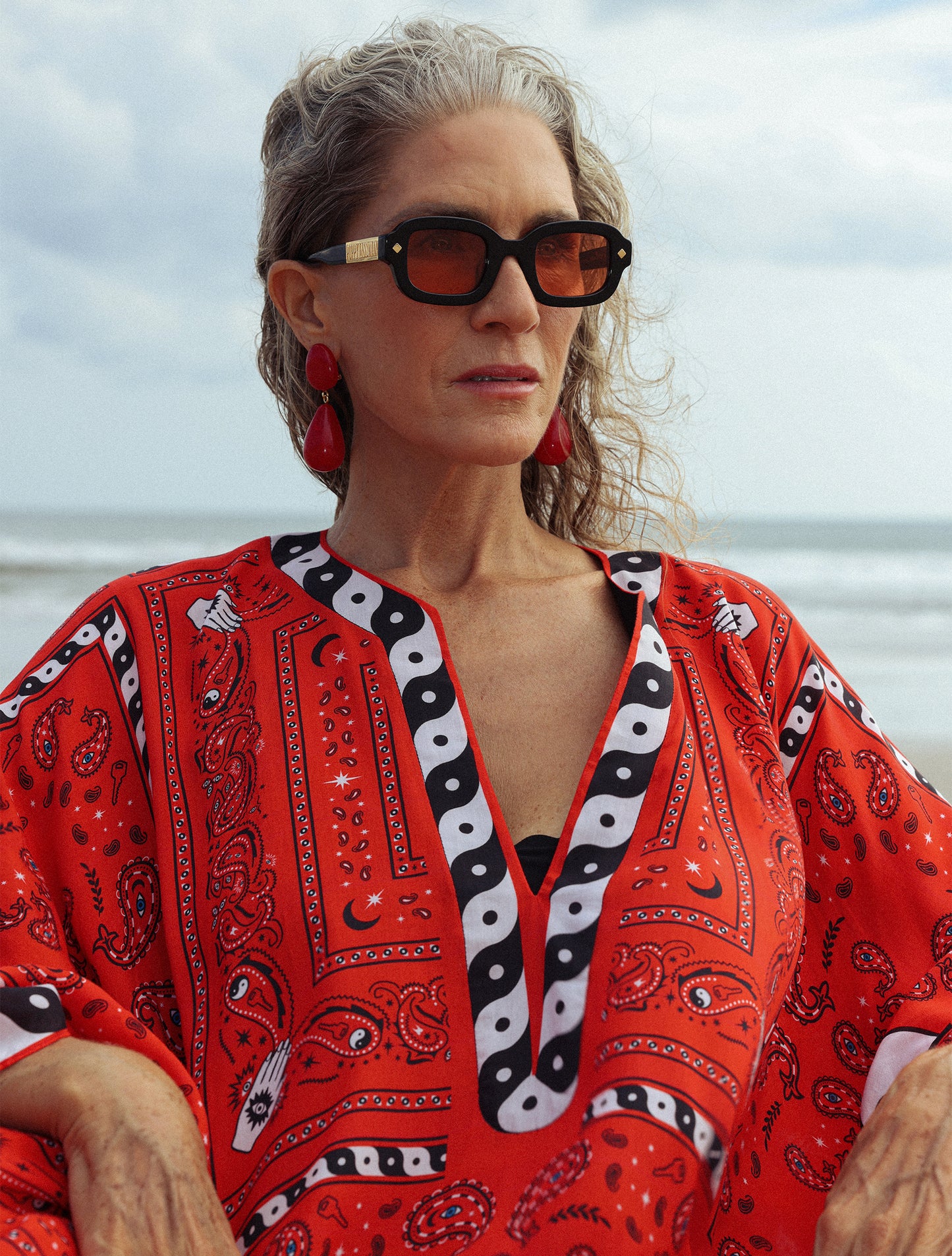 Raphael - Black/Orange