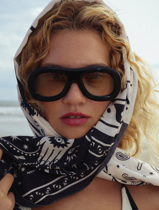 Bibi - Black / Gold Gradiant