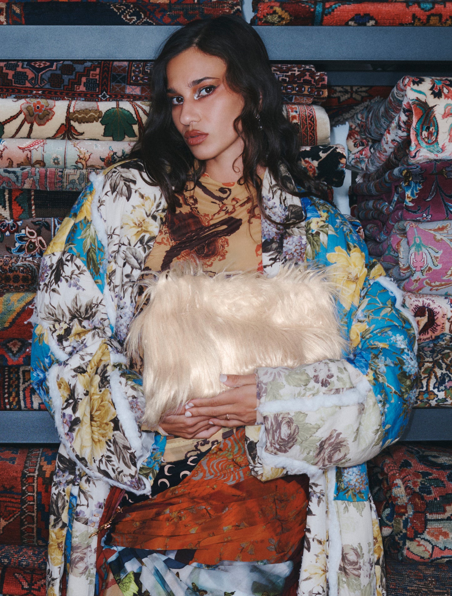 Pammy Clutch - Blanc