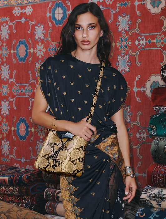 Hildie Hobo Bag - Taupe