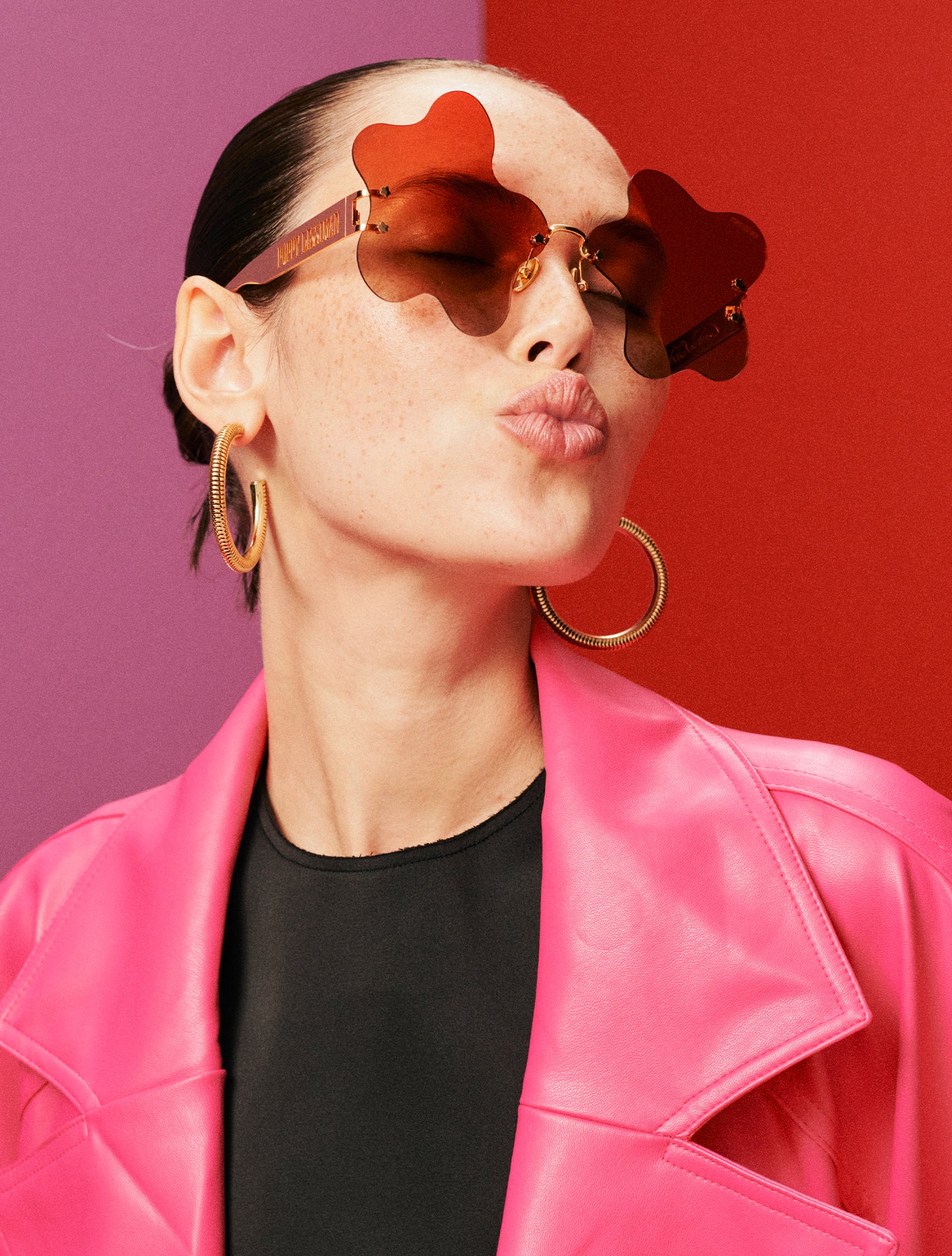 Floating Flowers - Orange