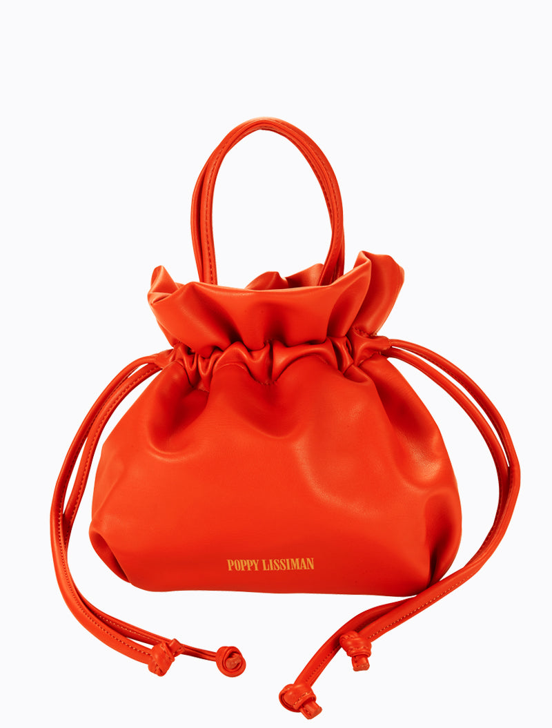 YSL Drawstring PVC Bucket Bag