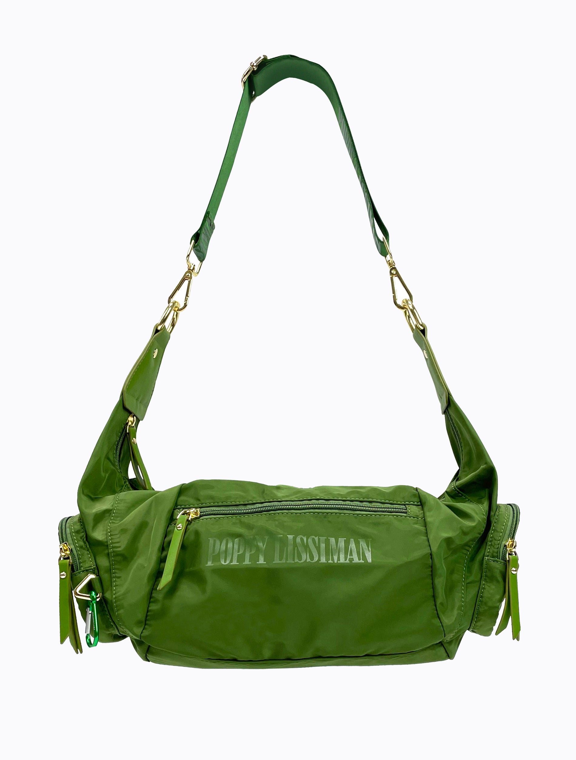 Olive green Ladies Fashion PU Leather Handbag With Sling Bag
