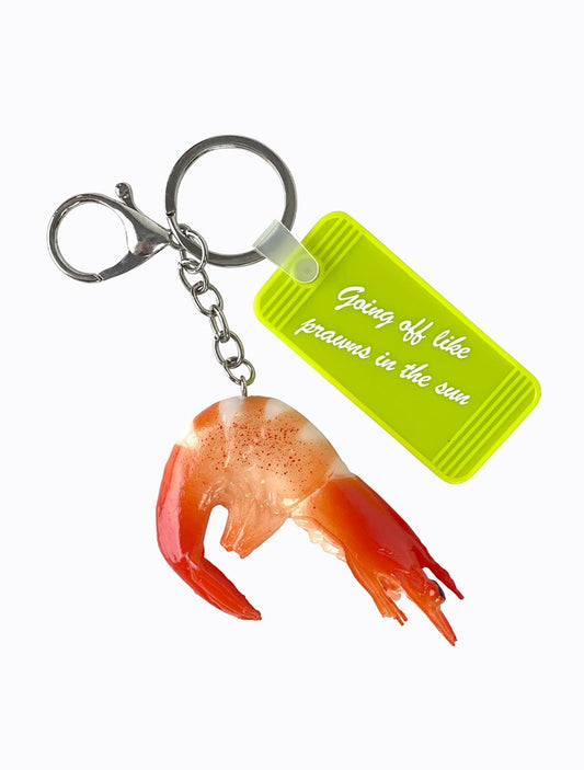 Shrimp Keychain