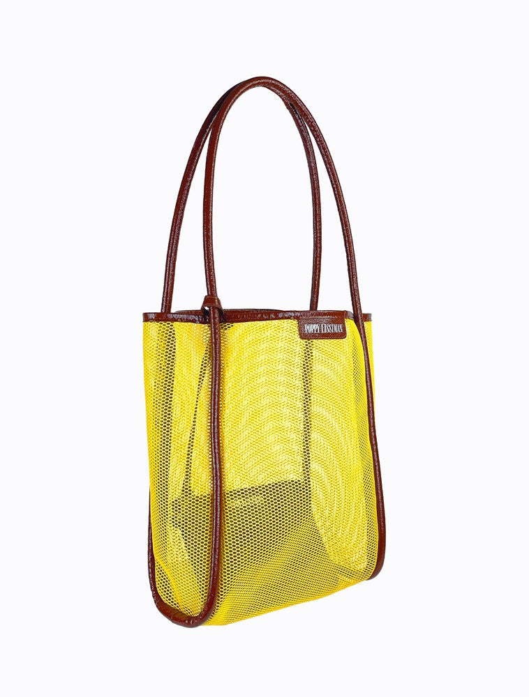 Nana Net Tote - Banana/Choc