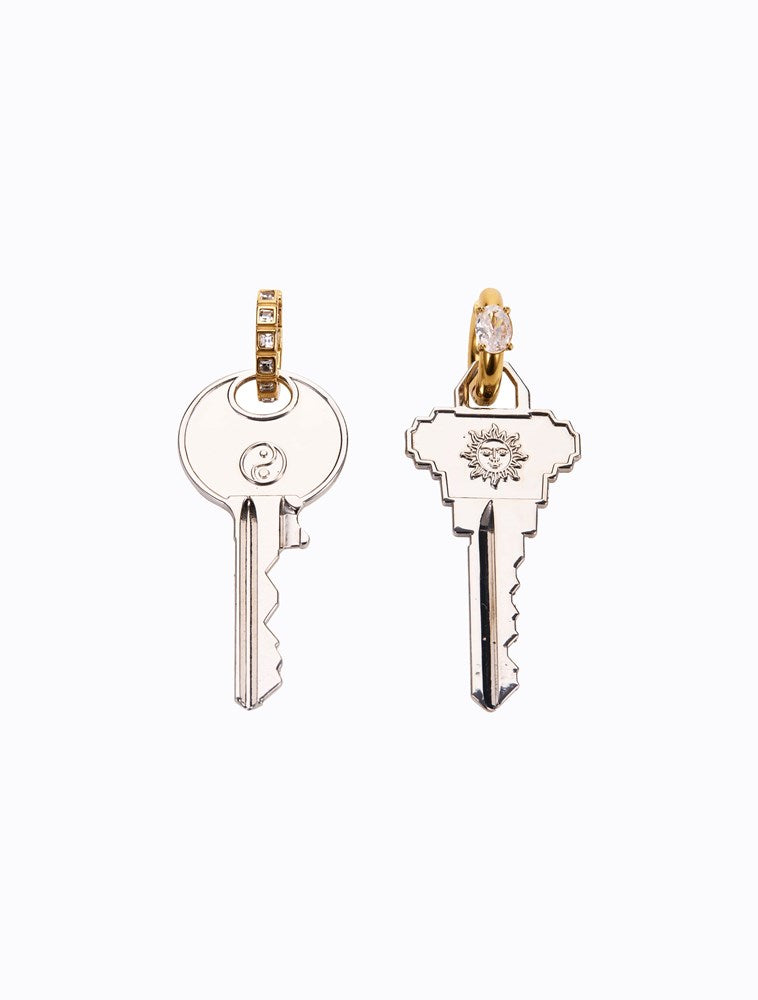 Poppy Lissiman Unlock Earrings - Gold