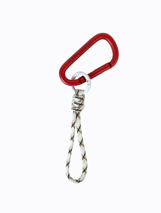 Rope Charm - Blanc / Cherry