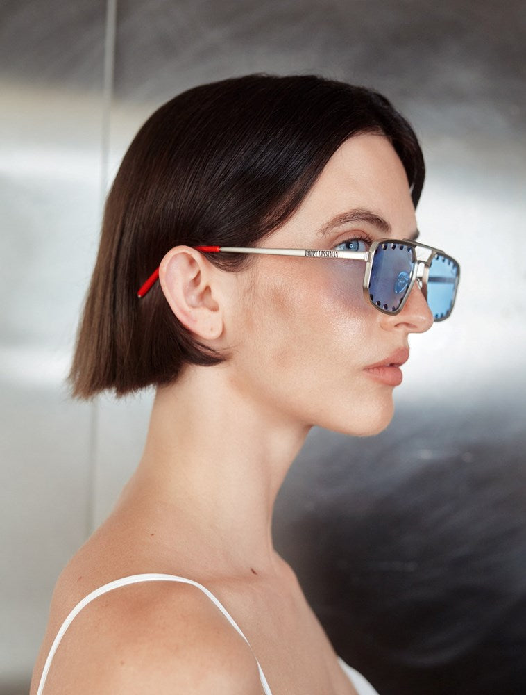 Caspian - Silver / Blue