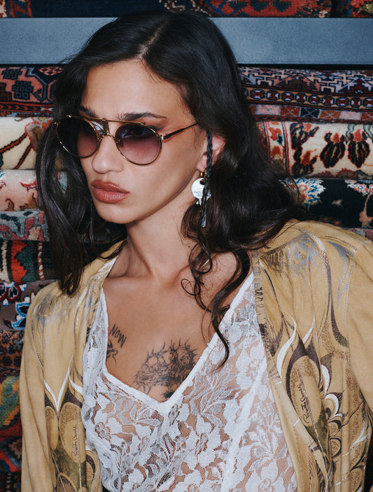 Le Deux - Gold / Grey Gradient