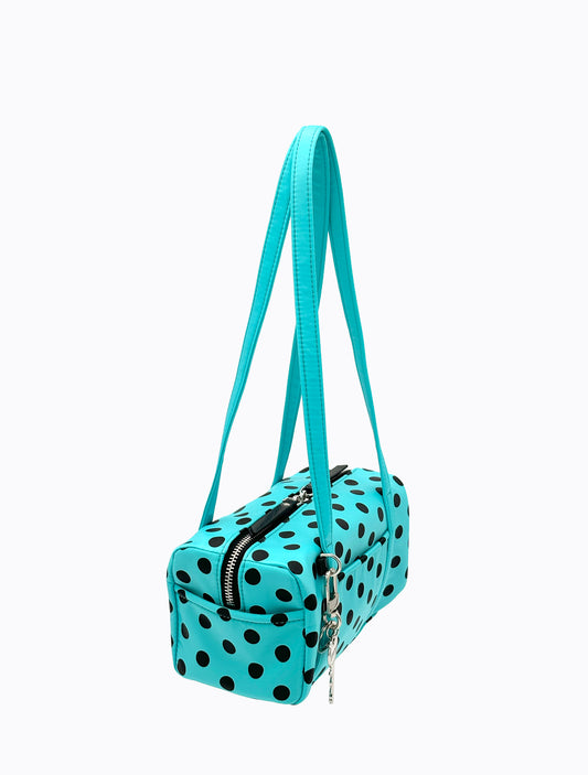 Binkie Duffle Mini - Turquoise Spot