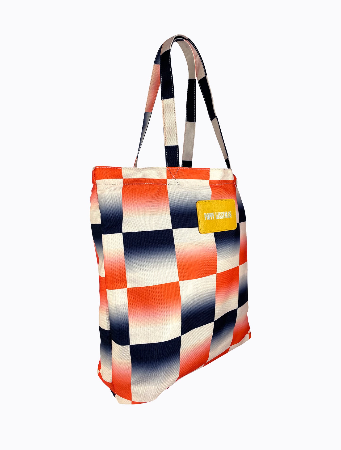 Baesique Tote - Checker Print