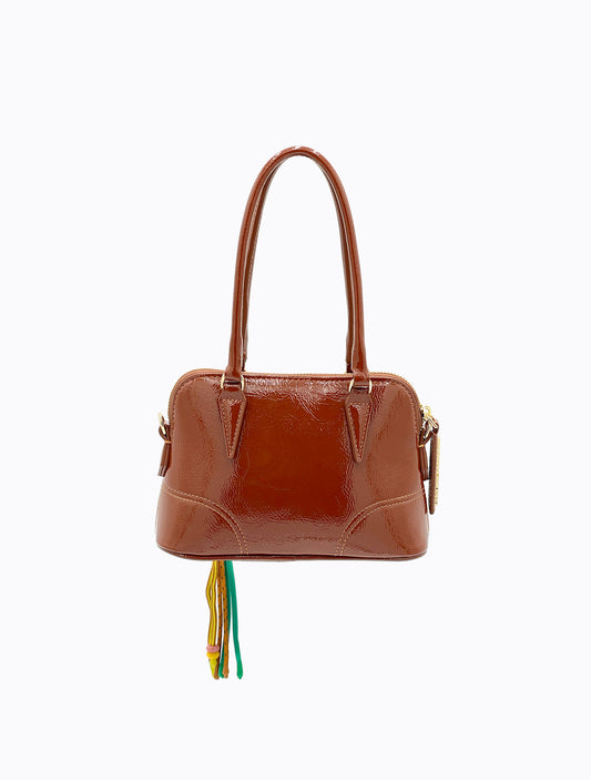 Fellini Bag - Desert Patent