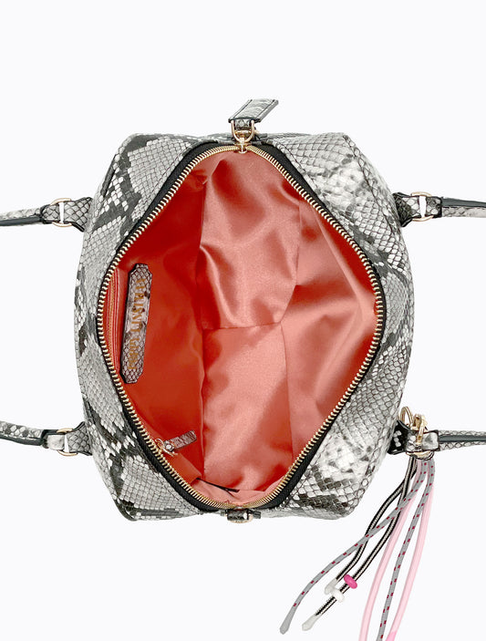 Le Tid Mini Trunk Bag - Grey