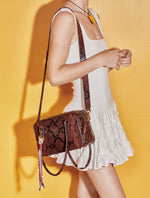 Le Tid Mini Trunk Bag - Tan