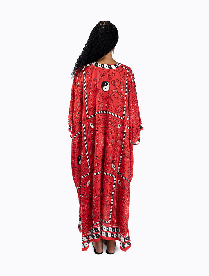 Rafi Kaftan - Red Bandana – Poppy Lissiman US