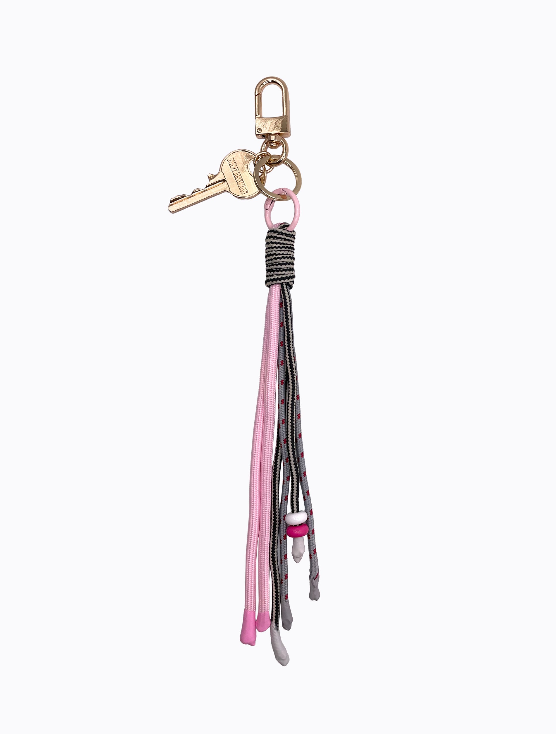 Rope Key Charm - Pink / Grey – Poppy Lissiman US