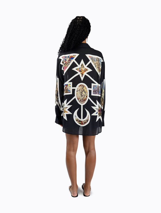 Shatsu Shirt - Black Voltage