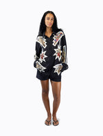 Shatsu Shirt - Black Voltage