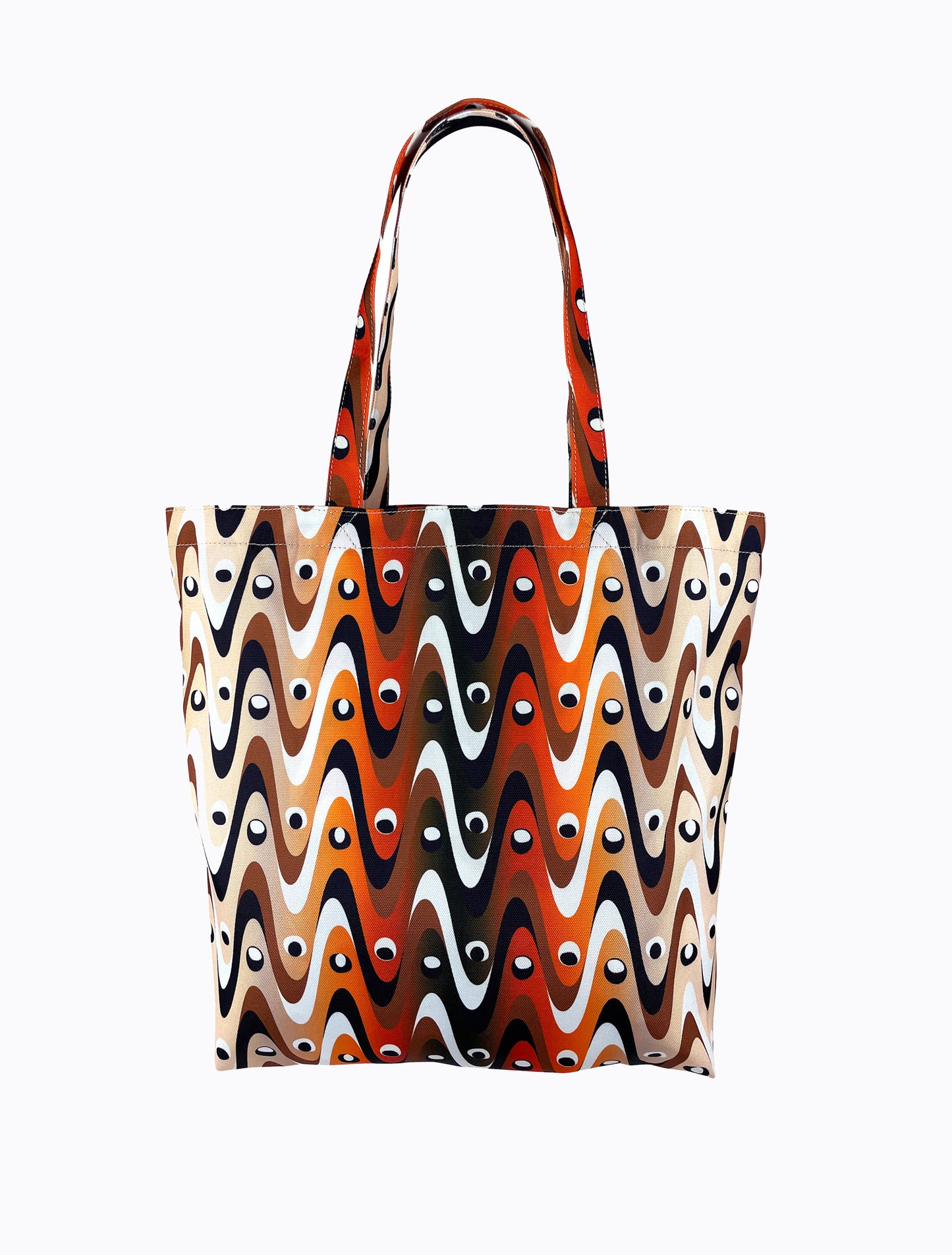 Baesique Tote - Squiggle Print