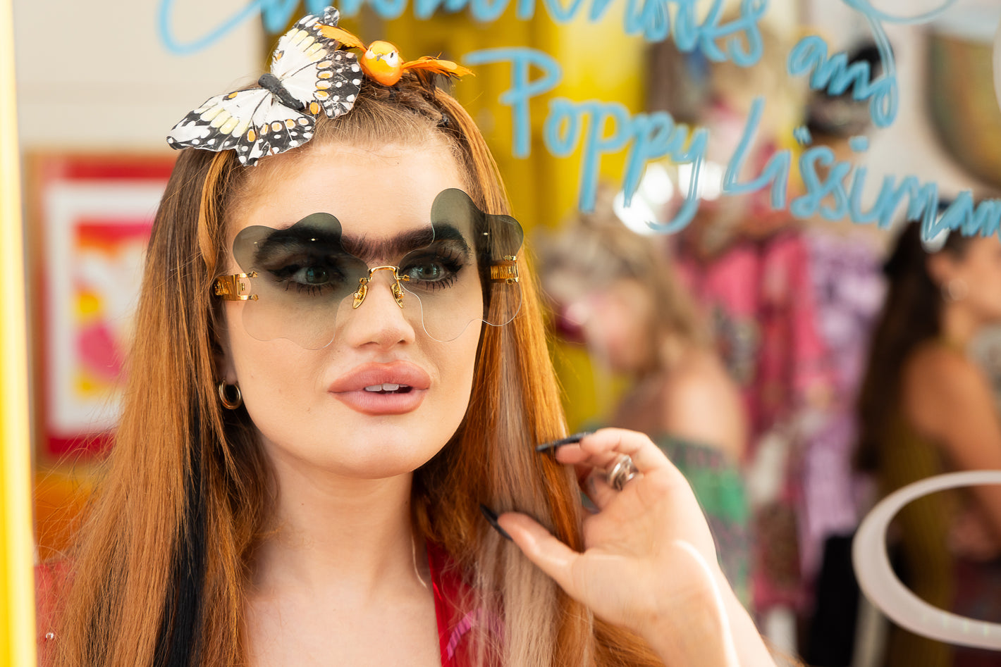 Poppy Lissiman X Zandra Rhodes Launch Event Poppy Lissiman US