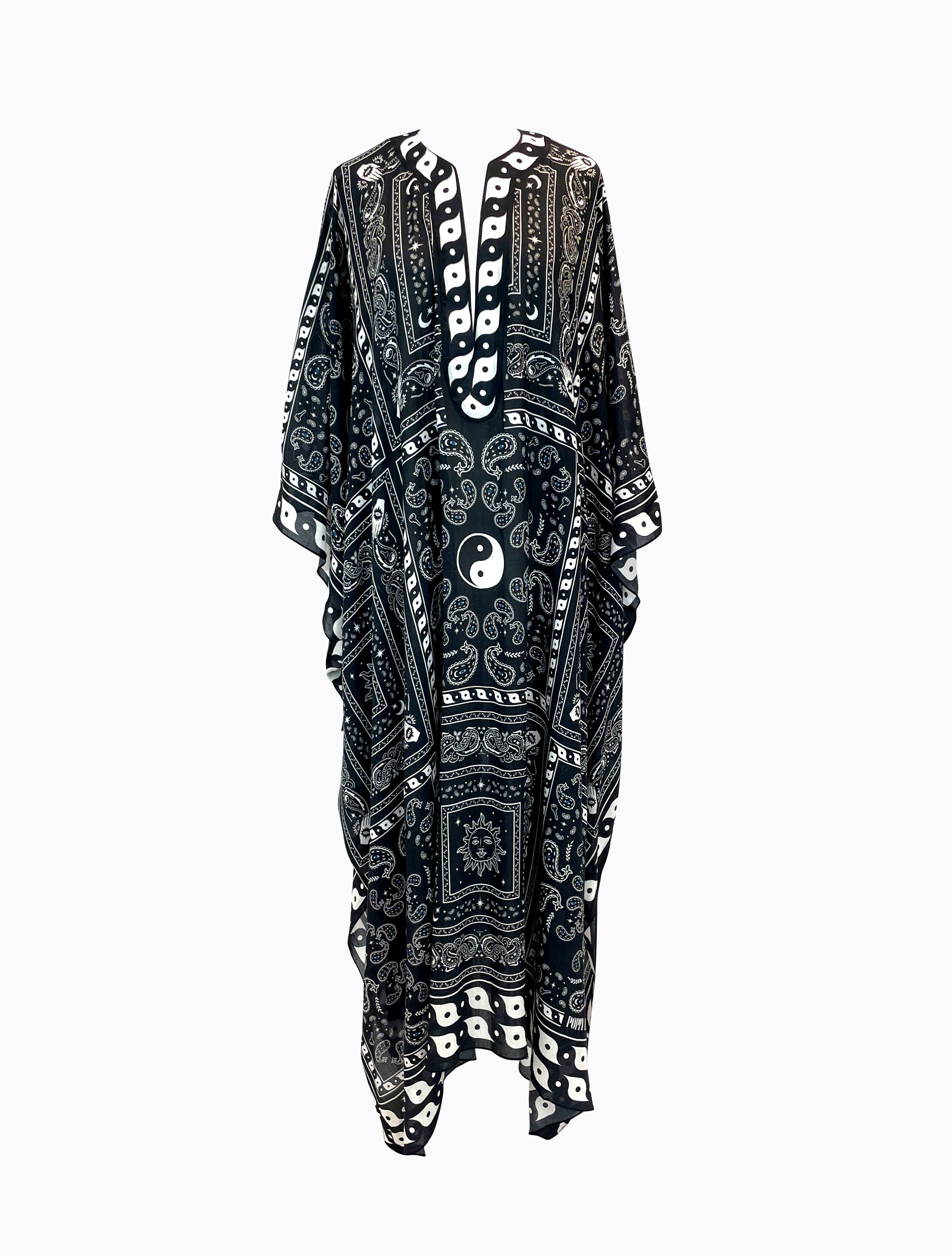 Rafi Kaftan - Black Bandana – Poppy Lissiman US