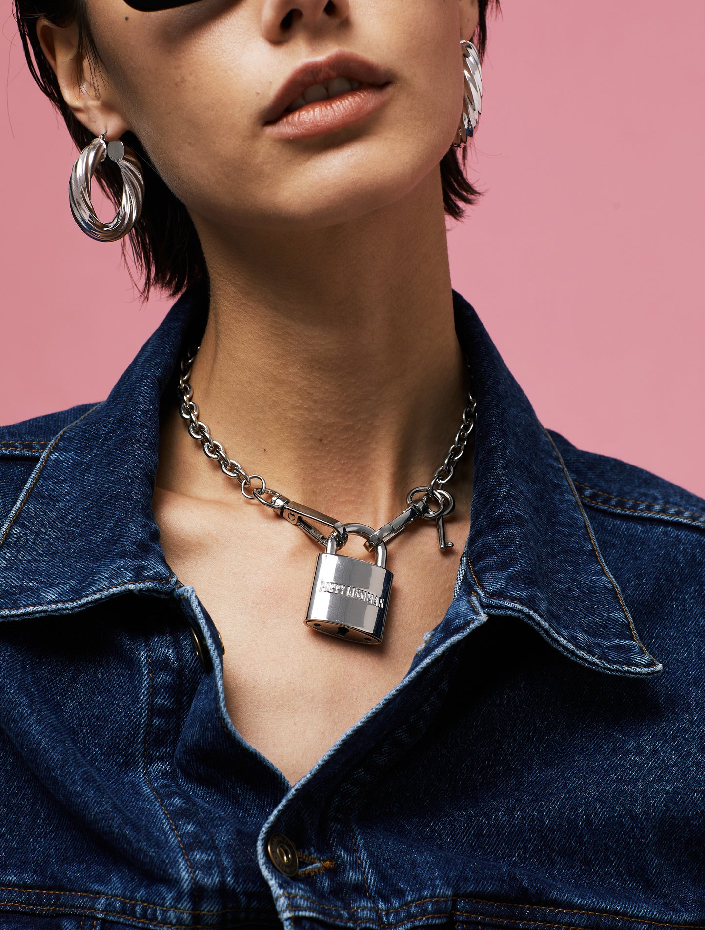 Lockdown Necklace - Silver