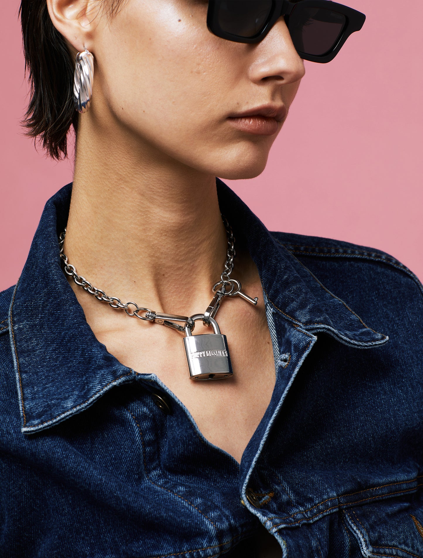 Lockdown Necklace - Silver