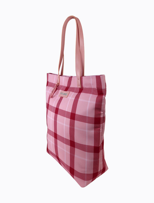 Tarnation Tote - Pink Tartan