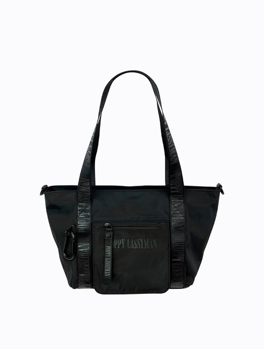 Skutty Flap Tote - Black